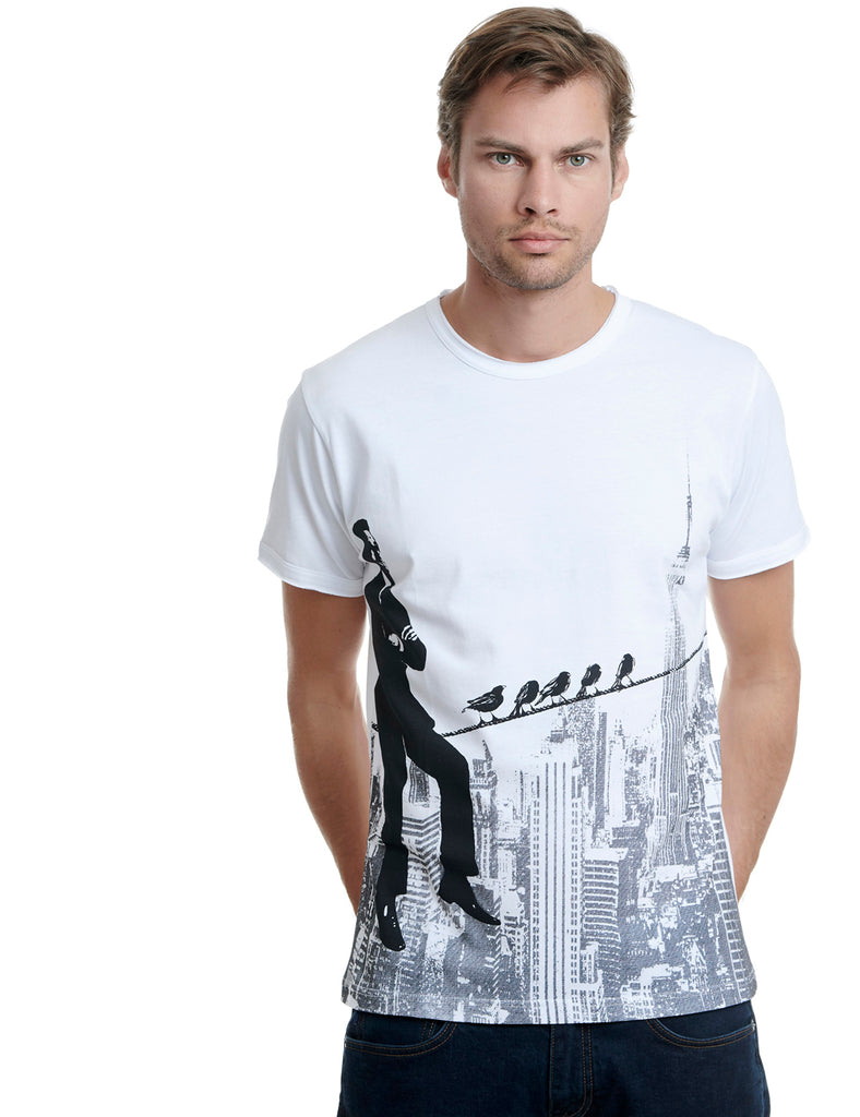 Skyline- Replica Mens T-Shirt