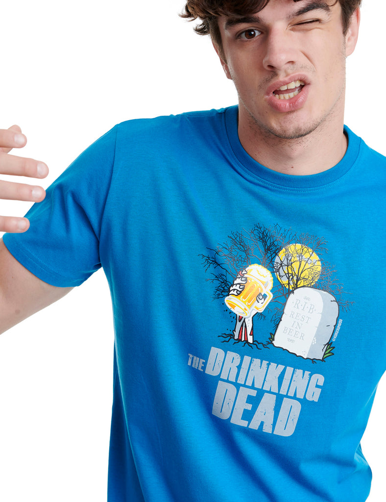 Drinking Dead Mens T-Shirt