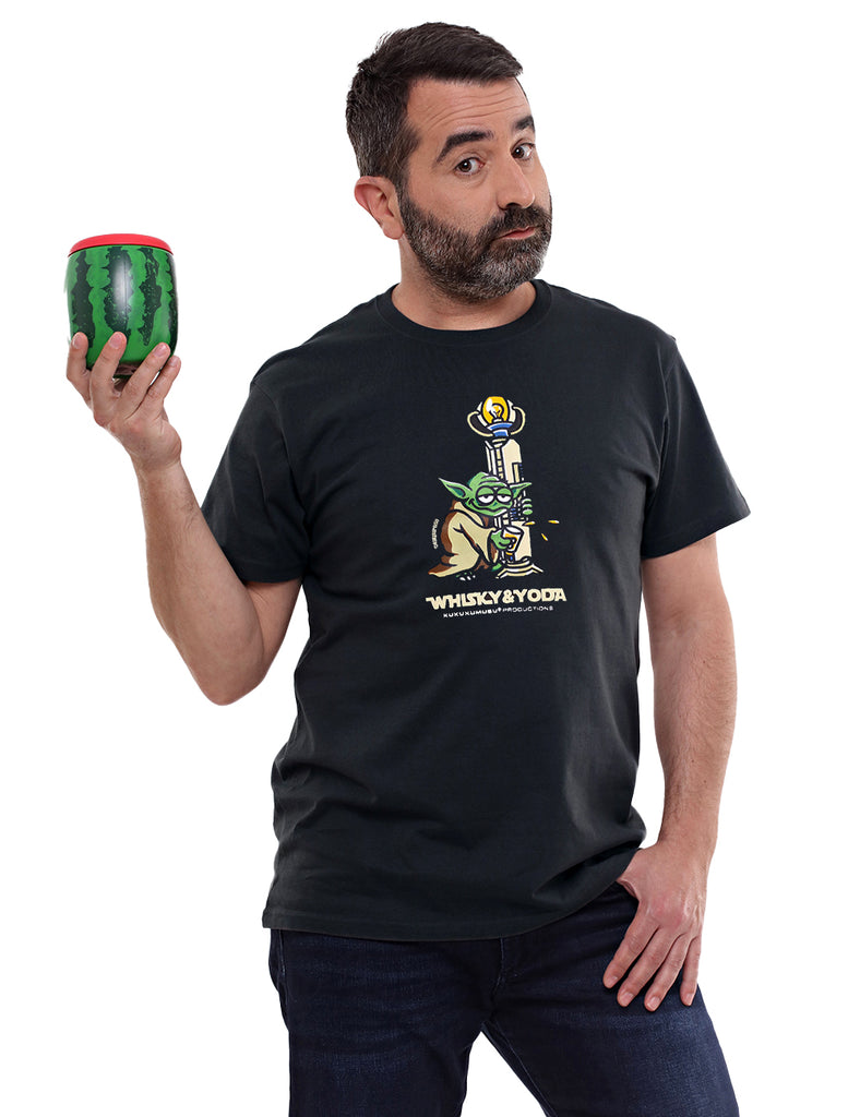 Whisky Yoda Mens T-Shirt